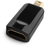Переходник miniDisplayPort ; HDMI, черный A-mDPM-HDMIF-01