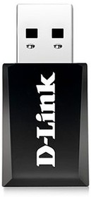 Фото 1/10 D-Link DWA-182/RU/E1A Беспроводной двухдиапазонный USB-адаптер AC1200