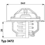 3472.87D Термостат audi/vw/skoda/seat 03-