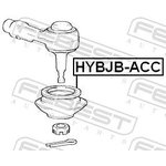 HYBJB-ACC, Пыльник рулевого наконечника