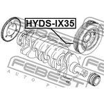 HYDS-IX35, Шкив коленвала