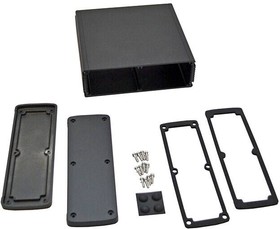 EXN-23365-BK, Enclosures, Boxes, & Cases Extruded Aluminum Enclosure Black (2.4 X 7 X 6.7 In)