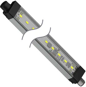 WLS28-2CW710XQ, LED Lighting Bars & Strips WLS28-2 Work Light Strip; Length: 710 mm; Voltage: 12-30 V dc; Environmental Rating: IP50; Color: