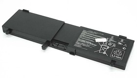 Фото 1/2 Аккумуляторная батарея для ноутбука Asus N550 15V 59Wh C41-N550 черная