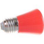 Лампа декоративная светодиодная LED-D45-1W/RED/E27/FR/С BELL UL-00005638