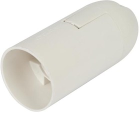 085-11-100, Патрон Е14 подвесной пластик белый HLT