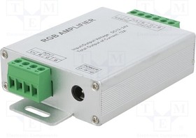 CTR-RGB-AMP-4A-01, Усилитель RGB, управление освещением RGB, Каналы: 3, 12А