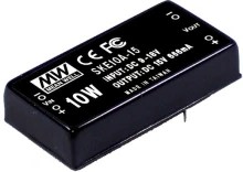Фото 1/3 SKE10C-05, Isolated DC/DC Converters - Through Hole 10W 36-72Vin 5Vout/200-2000mA
