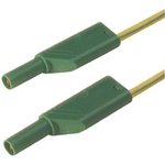 934088188, 32A, 1000V ac/dc, Green, Yellow, 1m Lead Length