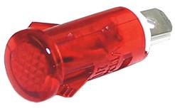 MDX-11A-R, индикаторная лампа красная 10мм, 220В