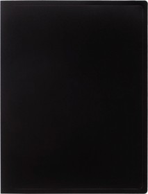 Фото 1/3 Скоросшиватель пластиковый с метал. скоросшивателем Attache 055S-E черный