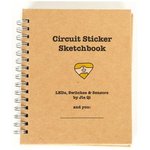 CS-CHIBITRONICS-06, Books & Media Circuit Sticker Sketchbook - English