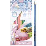 Набор цветных пастельных карандашей pastel artmate 12 цветов ...