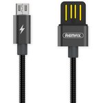 USB кабель REMAX Tinned Copper Series Cable RC-080m Micro USB черный