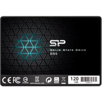 SSD 2.5" Silicon Power 120GB Slim S55  SP120GBSS3S55S25  (SATA3 ...
