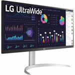 Монитор LG 34" UltraWide 34WQ650-W черный IPS LED 1ms 21:9 HDMI M/M матовая HAS ...