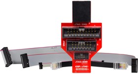 Фото 1/4 AC102015, Adapter Board, MPLAB ICD 4/PICkit 4 Debuggers To Microchip-ICE/Power Debugger/J-Link