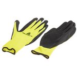 VV73308, APOLLON Yellow Polyester General Purpose Work Gloves, Size 8, Medium ...