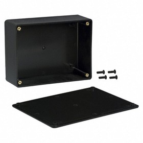 CU-3283, Black Thermoplastic Bracket Mount Utility Box