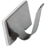 07-2420, Self-adhesive metal pad with a clip for a 20x10 mm train (100 pcs/pack)