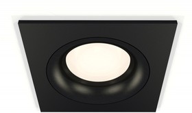 Фото 1/2 Ambrella Комплект встраиваемого светильника XC7632002 SBK/PBK черный песок/черный полированный MR16 GU5.3 (C7632, N7011)
