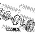 HDS-N22A, Шкив коленвала