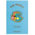 PIM328, Gadgets & Gizmos Pimoroni Pin Party Enamel Pin Badge - Pibow
