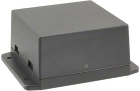 CU-18429-B, Enclosures, Boxes, & Cases Snap Utility Box Black (4.1 X 2.8 X 2 In)
