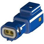 560-002-000-310, Pin & Socket Connectors W TO W 2P MALE PLUG BLUE FOR 1.00-1.30