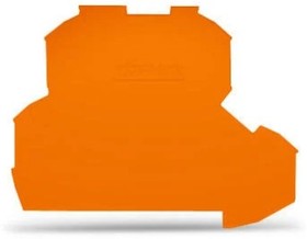 Фото 1/3 2002-2292, Торцевая пластина, 0,8 мм, оранжевая