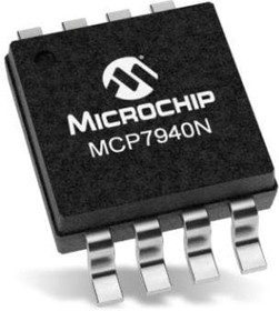 MCP79402-I/MS, Real Time Clock I2C GP RTCC 64B SRAM EUI-64