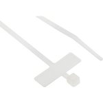 390274, Cable Tie 100 x 2.5mm, Polyamide 6.6, 78.4N, White