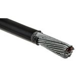 1964715, Mains Cable 3x 2.5mm² Annealed Copper SY Steel Shield 1kV 50m Black