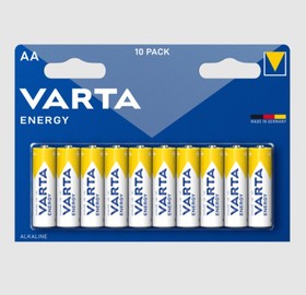 Батарейки VARTA ENERGY LR6 AA BL10 (блистер 10)