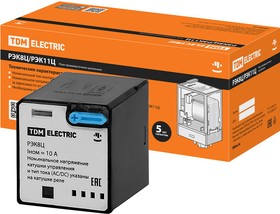 Фото 1/3 SQ0701-0104, Реле РЭК8Ц/2 10А 24В DC (без разъема Р8Ц арт. SQ1503-0019) Упак. (10 шт.) TDM Electric