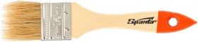 Фото 1/3 824255, Кисть плоская Slimline 1,5" (38 мм), натуральная щетина, деревянная ручка