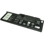 Аккумулятор F7HVR для ноутбука Dell Inspiron 15-7537 14.8V 58Wh (3900mAh) черный ...