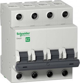 Schneider Electric EASY 9 Автоматический выключатель 4P 20A (C)