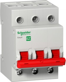 Фото 1/2 Schneider Electric EASY 9 Выключатель нагрузки 3P 100А