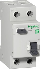 Фото 1/7 Schneider Electric EASY 9 Дифференциальный автоматический выключатель 1П+Н 10А 30мА C AC