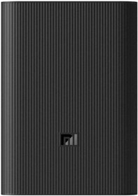 Фото 1/10 Мобильный аккумулятор Xiaomi Mi Power Bank 3 Ultra Compact 10000mAh 3A черный (BHR4412GL)