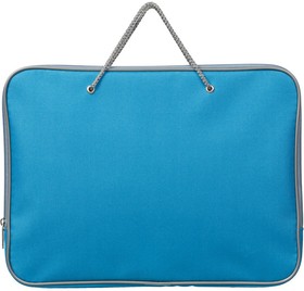Фото 1/3 Папка-портфель на молнии с ручками офисн. А4 Attache F.L.голубой, нейлон