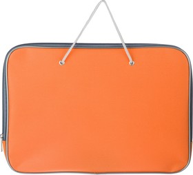 Фото 1/6 Папка-портфель на молнии с ручками офисн. А4 Attache F.L.оранж., нейлон