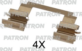 PSRK1306, Комплект монтажный тормозных колодок дисковых TOYOTA: MATRIX 01-04