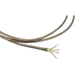 WK-365-D, Thermocouple Wire, IEC, Flat Pair, Glass Fibre, Type K, 7 x 0.2mm, 100 m