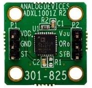 EVAL-ADXL1001Z, Acceleration Sensor Development Tools Breakout evaluation board for ADXL1001