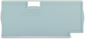 2004-1493, Seperator plate - 2 mm thick - oversized - gray