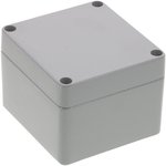 93604-0091, Enclosures, Boxes, & Cases Al Box Grey 80x75x57 8100.8009.0