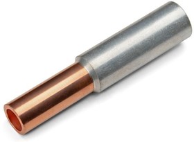 Фото 1/2 90831, Гильза кабельная алюмомедная ГАМ 10/10 (КВТ)