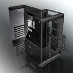 Корпус Raijintek PAEAN M (Micro-ATX, Aluminum Open frame case ...